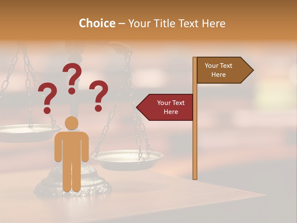 Litigation Concept Authority PowerPoint Template