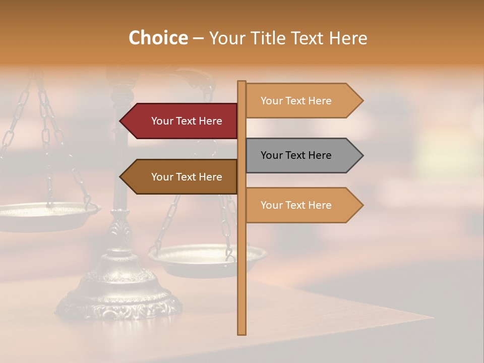 Litigation Concept Authority PowerPoint Template