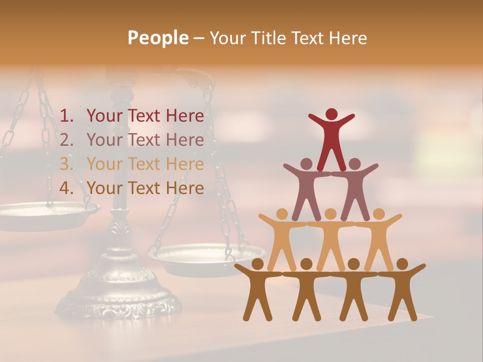 Litigation Concept Authority PowerPoint Template