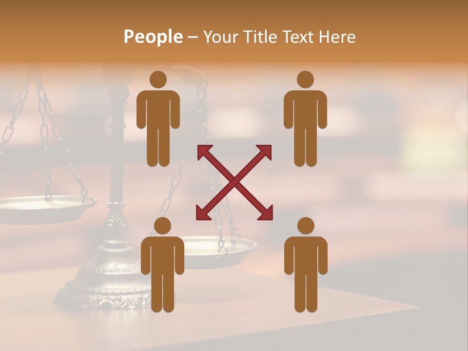 Litigation Concept Authority PowerPoint Template