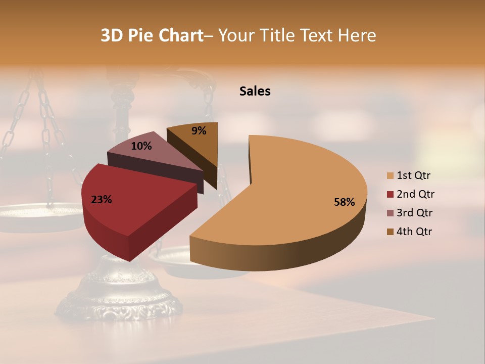 Litigation Concept Authority PowerPoint Template