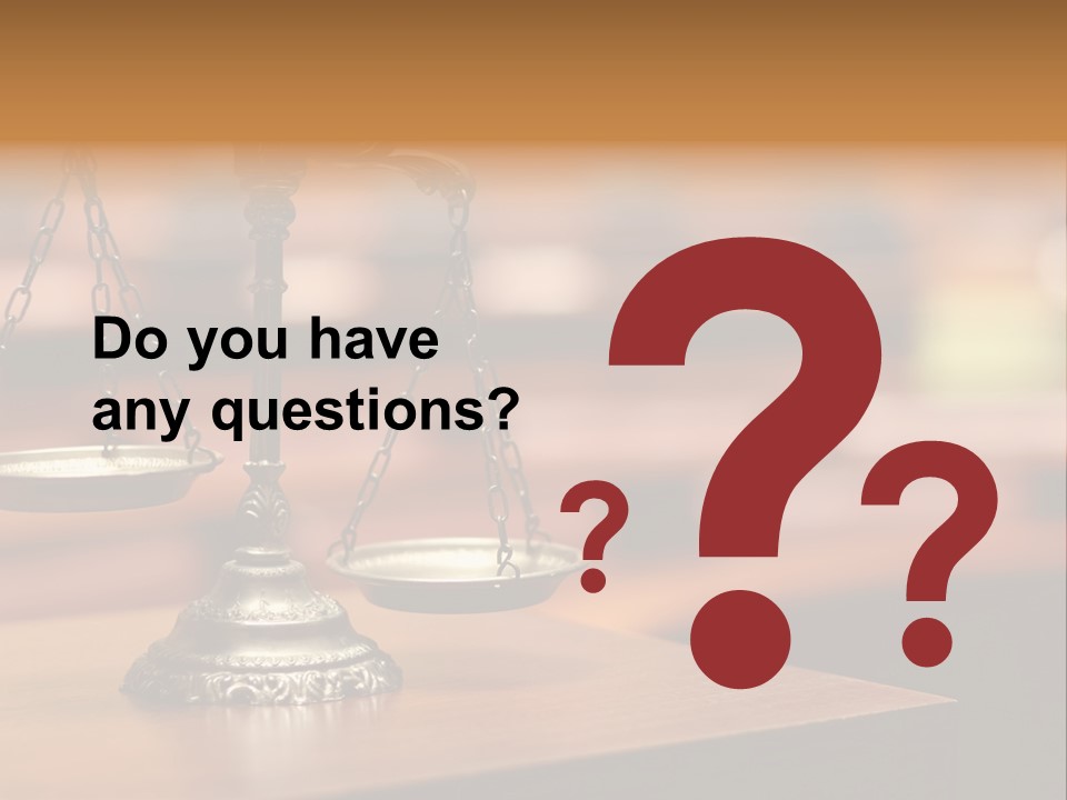 Litigation Concept Authority PowerPoint Template