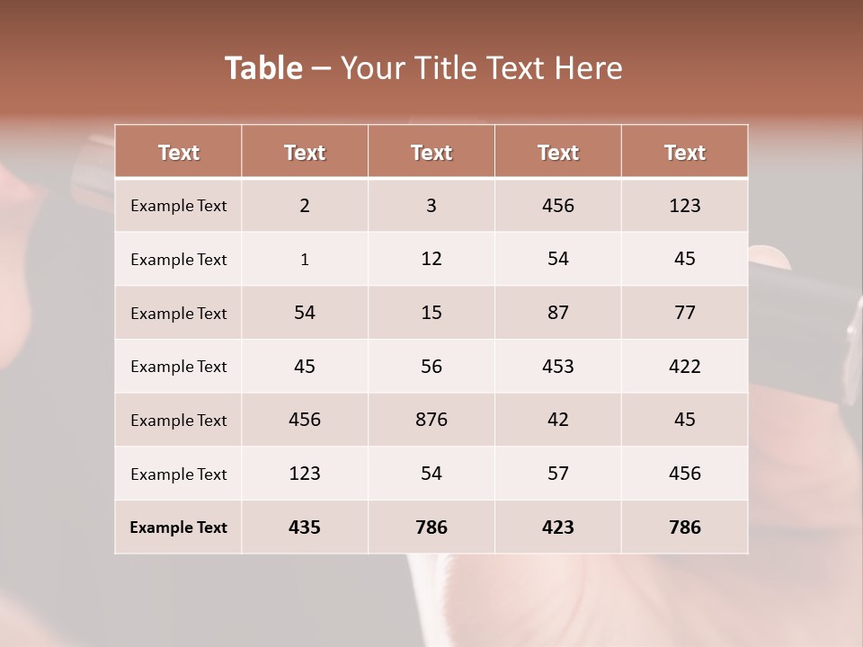 Inhaling Nicotine Female PowerPoint Template