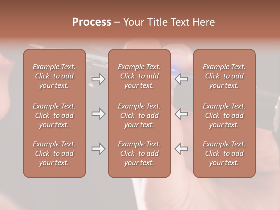 Inhaling Nicotine Female PowerPoint Template