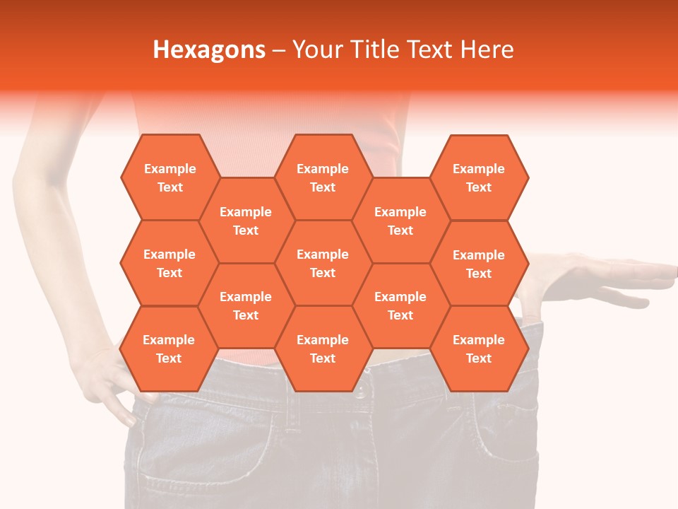 Loss Blue Young Women PowerPoint Template