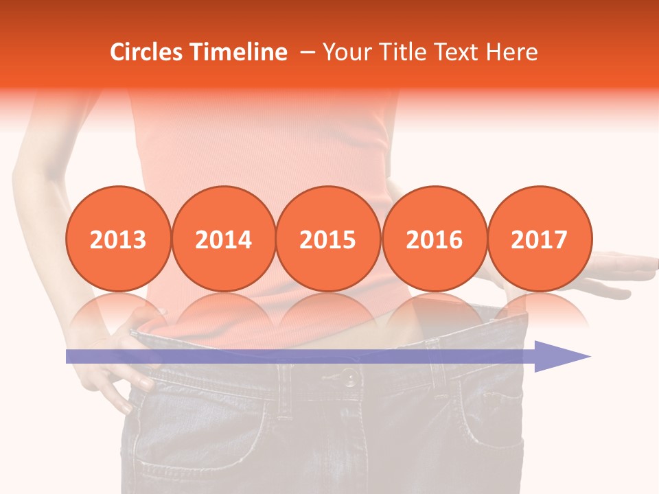 Loss Blue Young Women PowerPoint Template