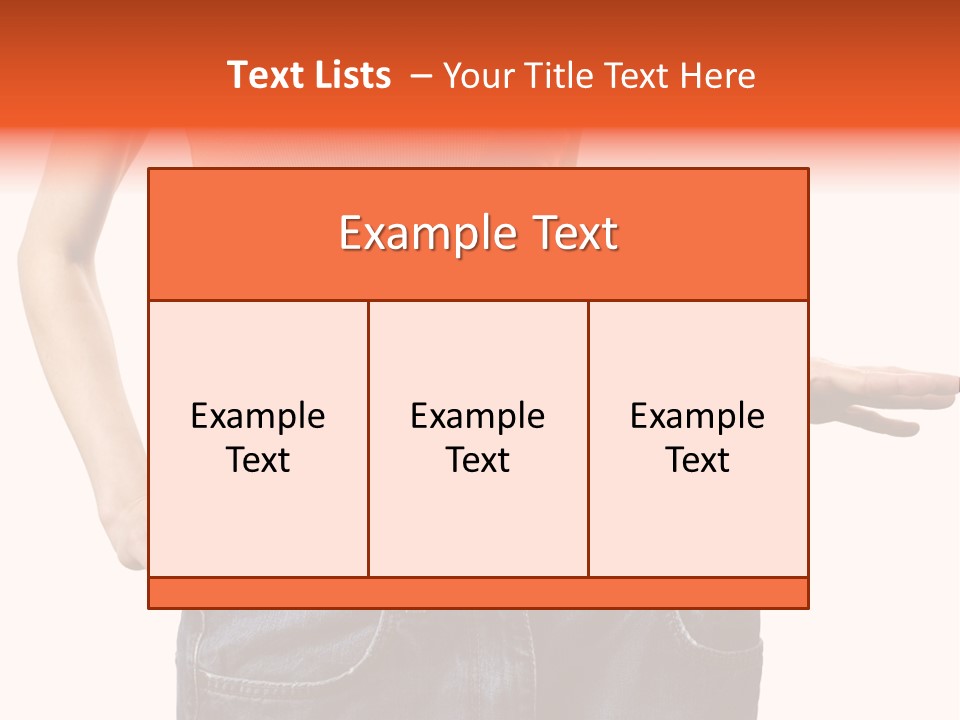 Loss Blue Young Women PowerPoint Template