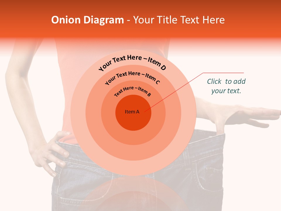 Loss Blue Young Women PowerPoint Template