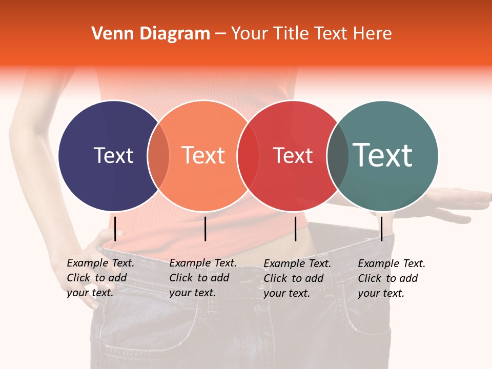 Loss Blue Young Women PowerPoint Template