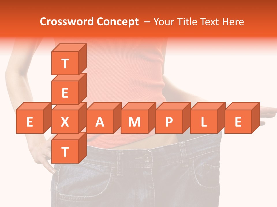 Loss Blue Young Women PowerPoint Template