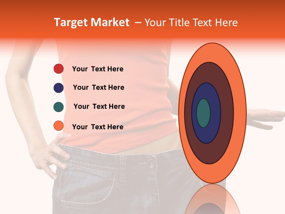 Loss Blue Young Women PowerPoint Template