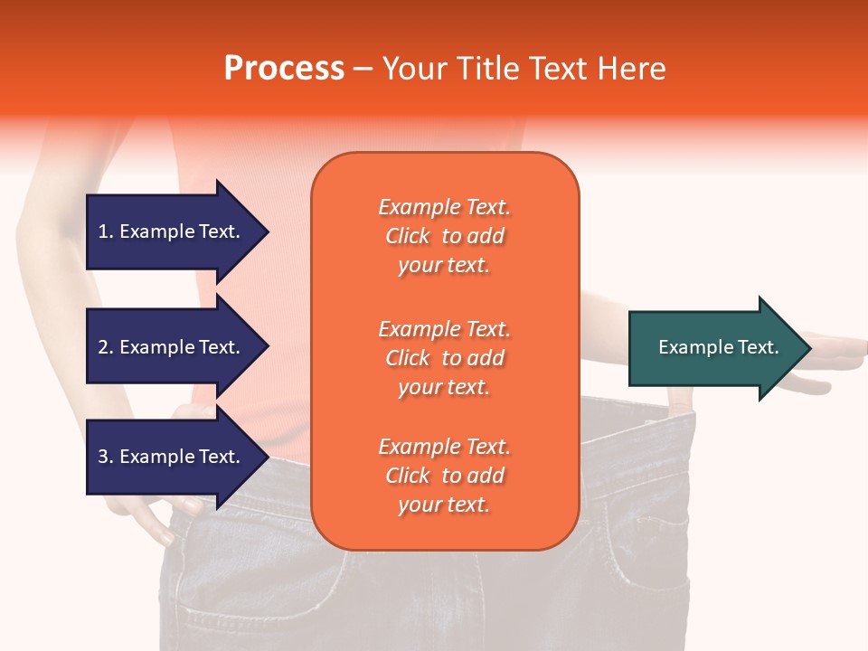 Loss Blue Young Women PowerPoint Template