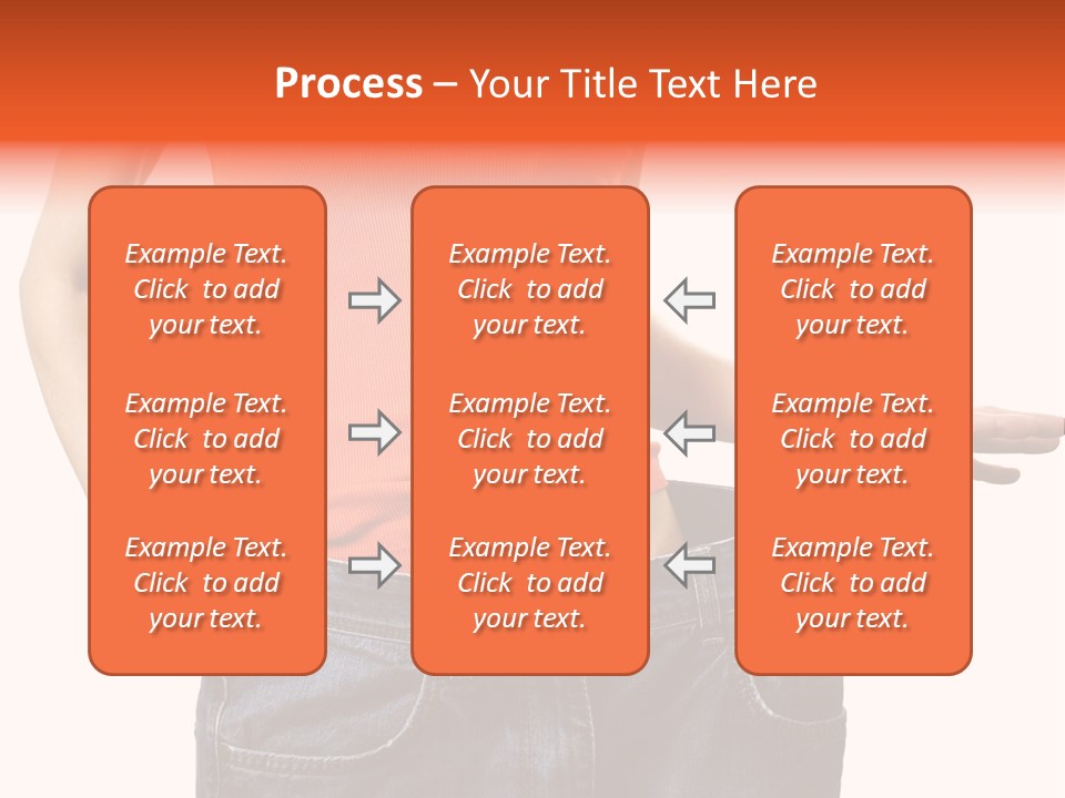 Loss Blue Young Women PowerPoint Template
