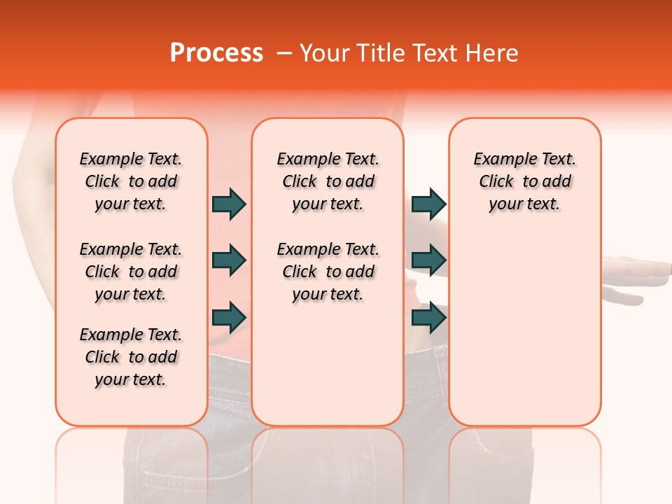 Loss Blue Young Women PowerPoint Template