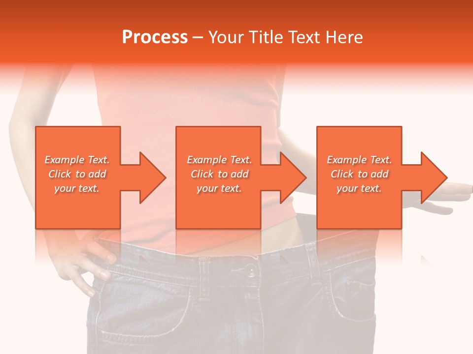 Loss Blue Young Women PowerPoint Template