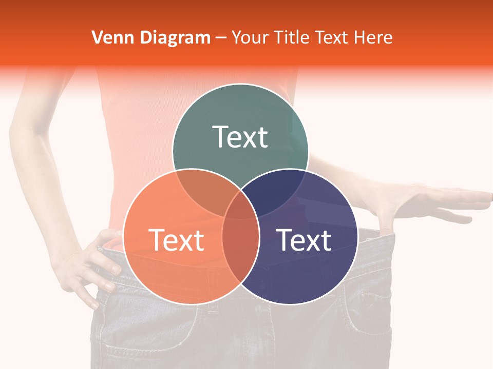 Loss Blue Young Women PowerPoint Template