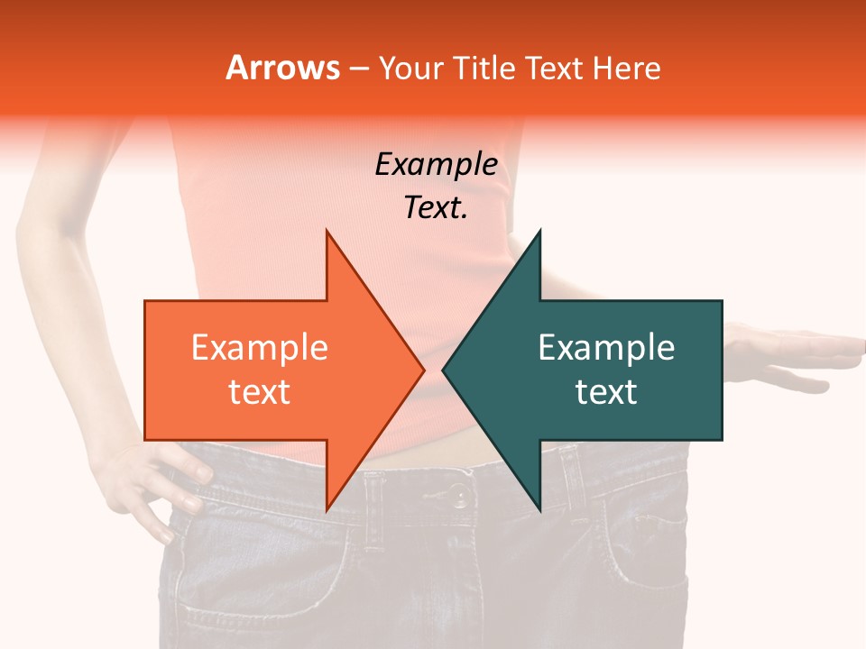 Loss Blue Young Women PowerPoint Template