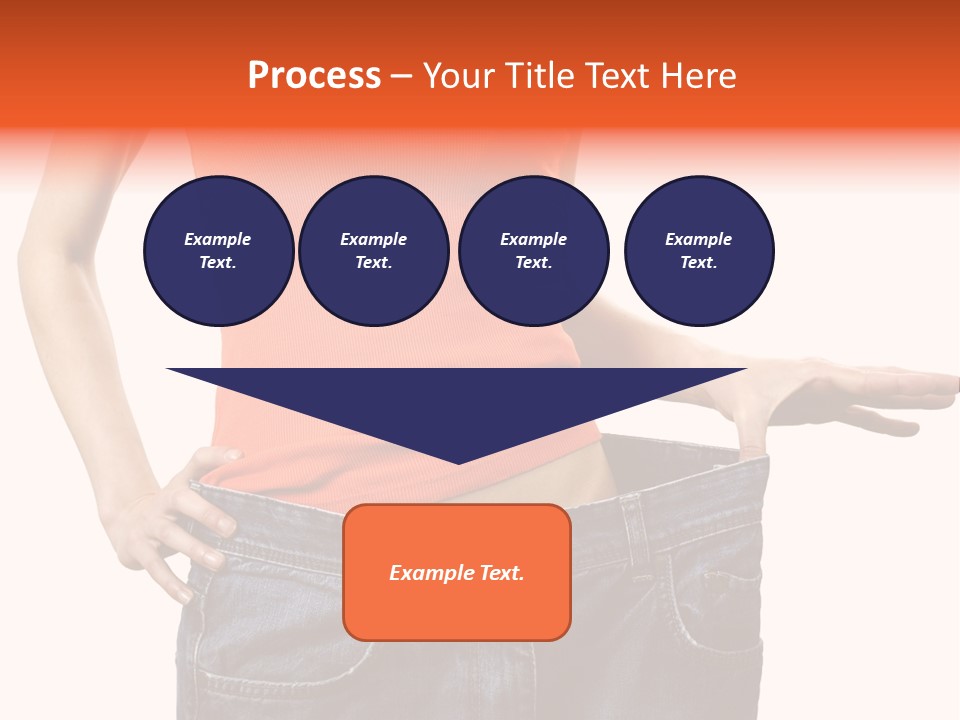 Loss Blue Young Women PowerPoint Template