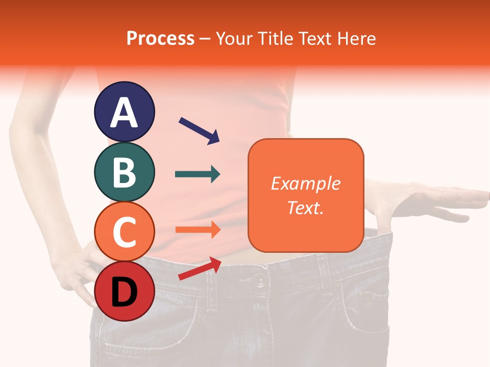 Loss Blue Young Women PowerPoint Template