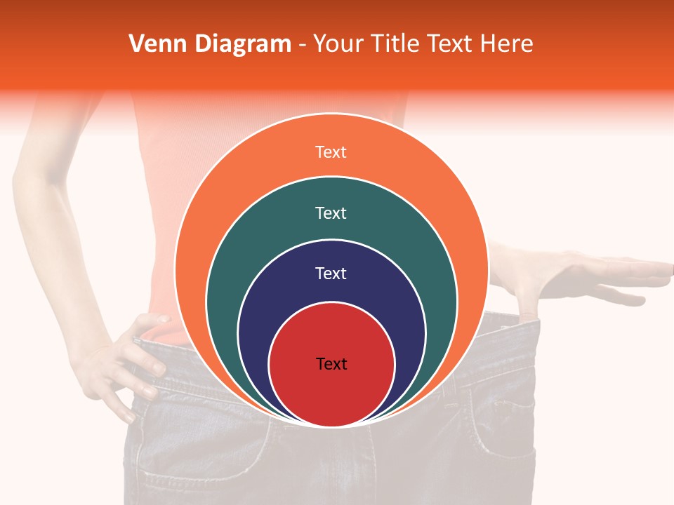 Loss Blue Young Women PowerPoint Template