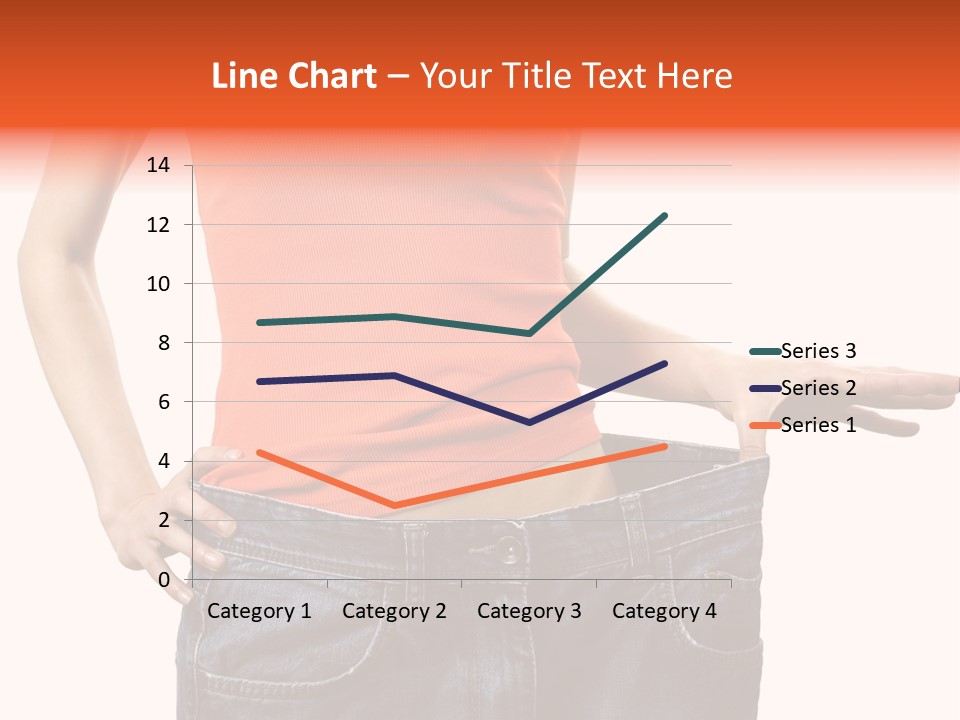 Loss Blue Young Women PowerPoint Template
