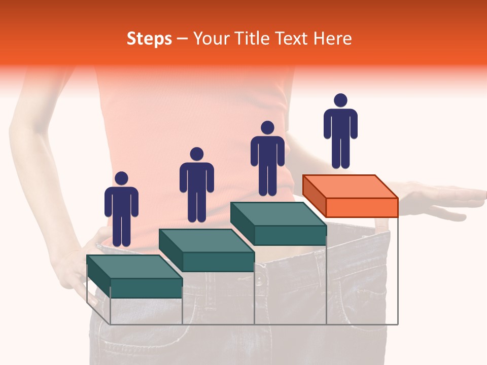 Loss Blue Young Women PowerPoint Template