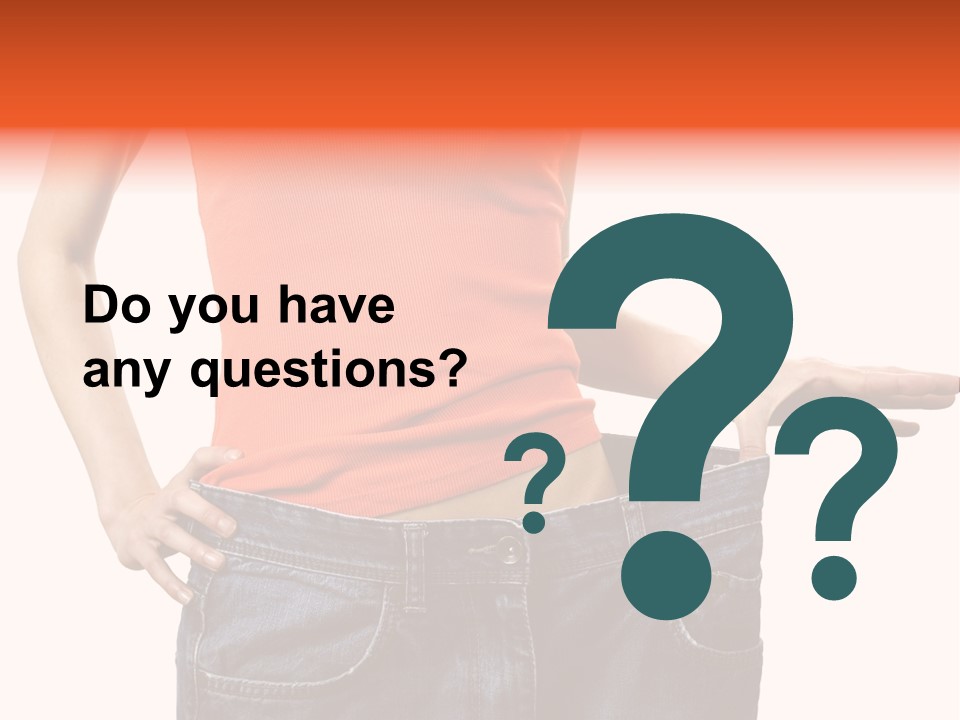 Loss Blue Young Women PowerPoint Template