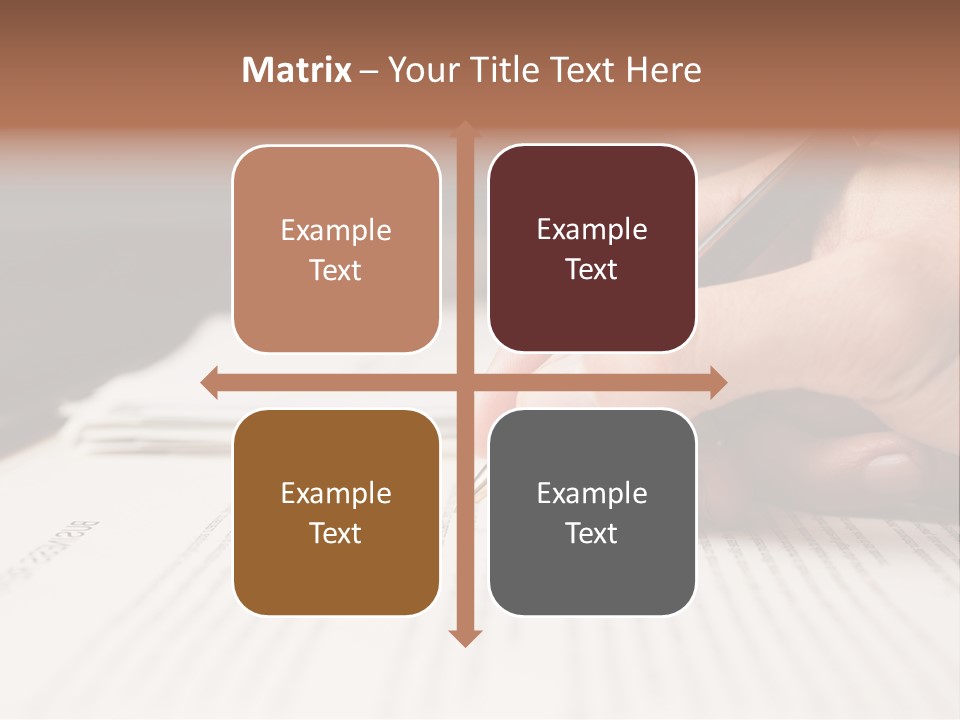 Grammar Business Letter PowerPoint Template