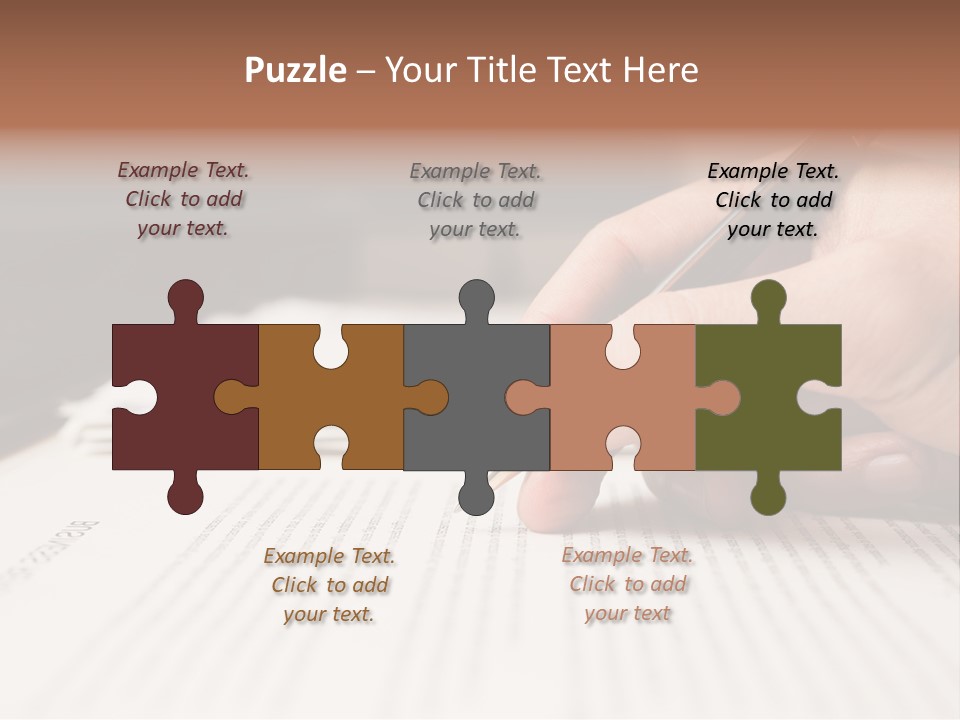 Grammar Business Letter PowerPoint Template