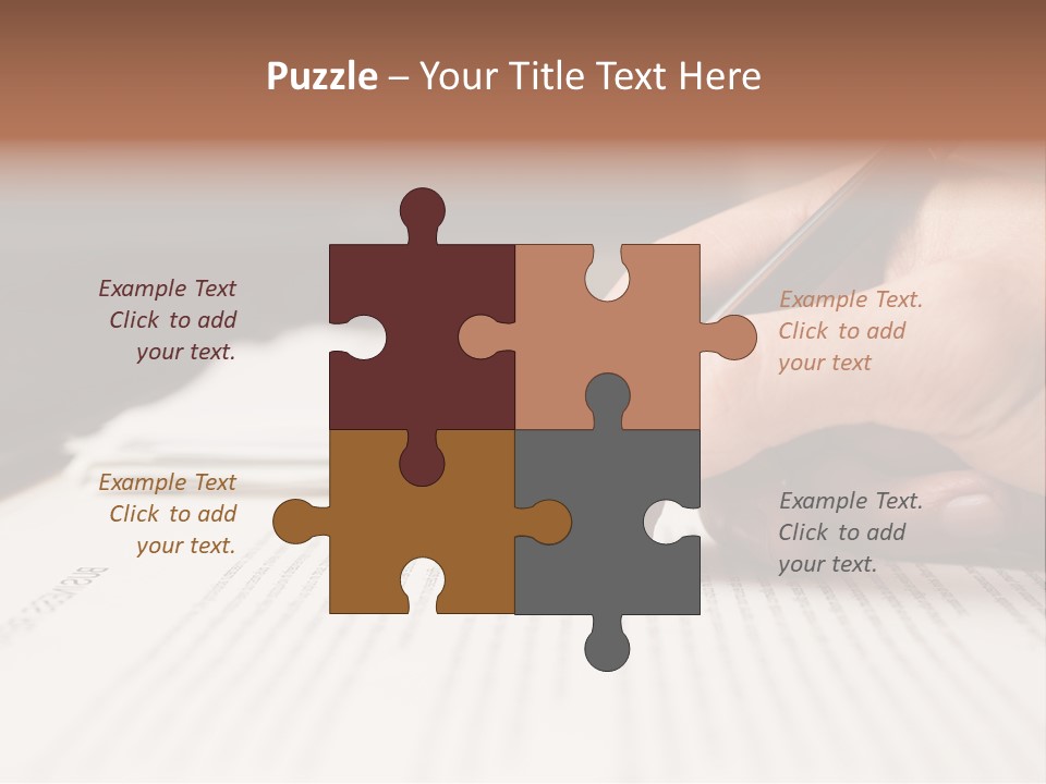 Grammar Business Letter PowerPoint Template