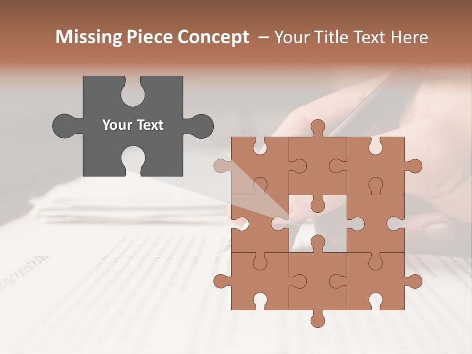 Grammar Business Letter PowerPoint Template