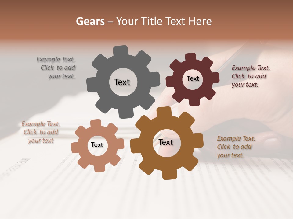 Grammar Business Letter PowerPoint Template