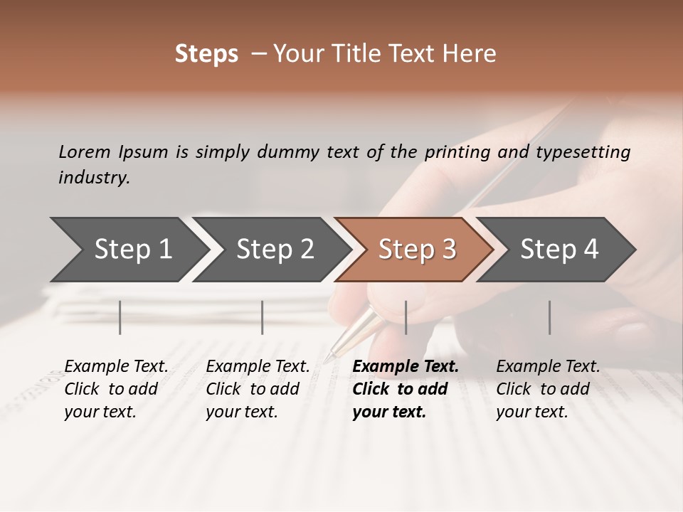 Grammar Business Letter PowerPoint Template