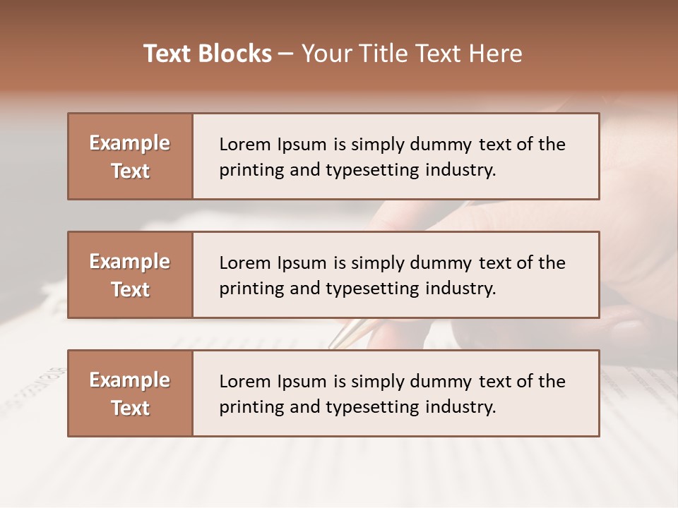 Grammar Business Letter PowerPoint Template
