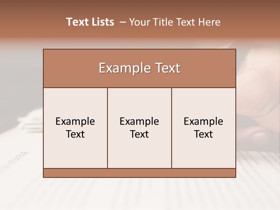 Grammar Business Letter PowerPoint Template