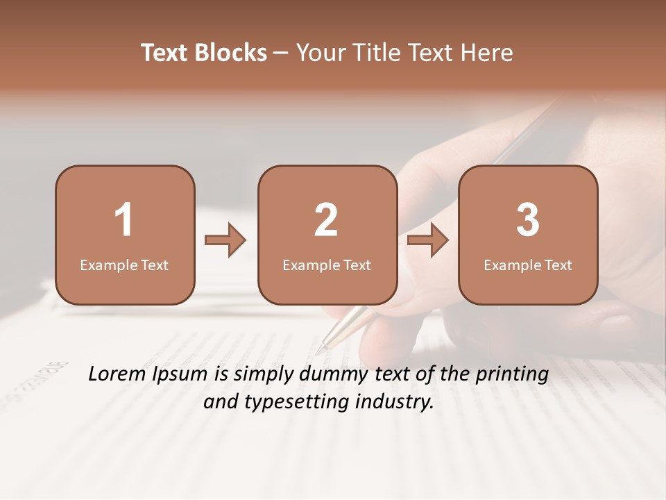 Grammar Business Letter PowerPoint Template