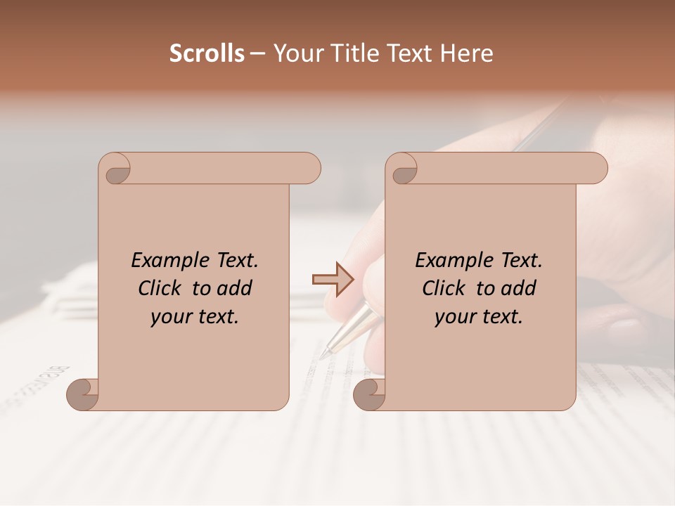 Grammar Business Letter PowerPoint Template