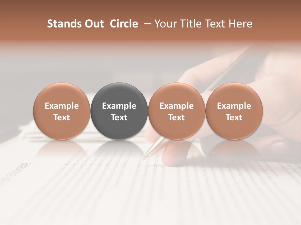 Grammar Business Letter PowerPoint Template