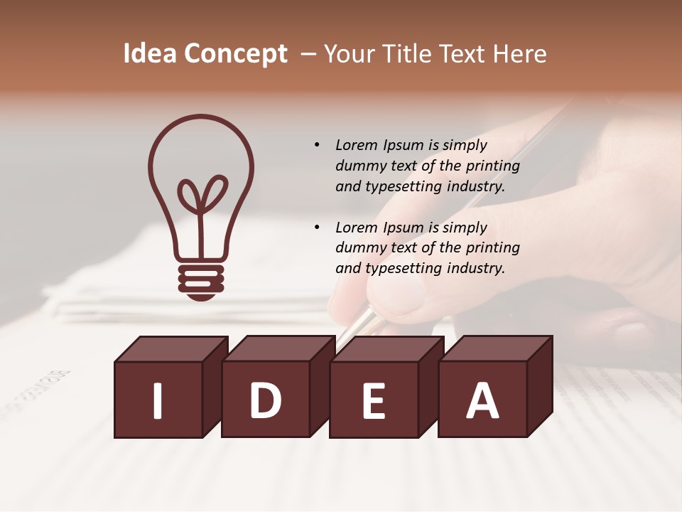 Grammar Business Letter PowerPoint Template