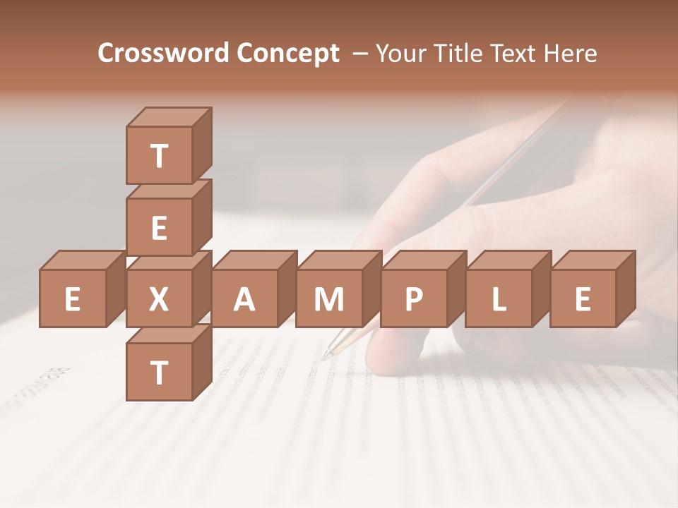 Grammar Business Letter PowerPoint Template