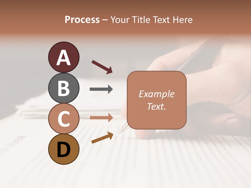 Grammar Business Letter PowerPoint Template