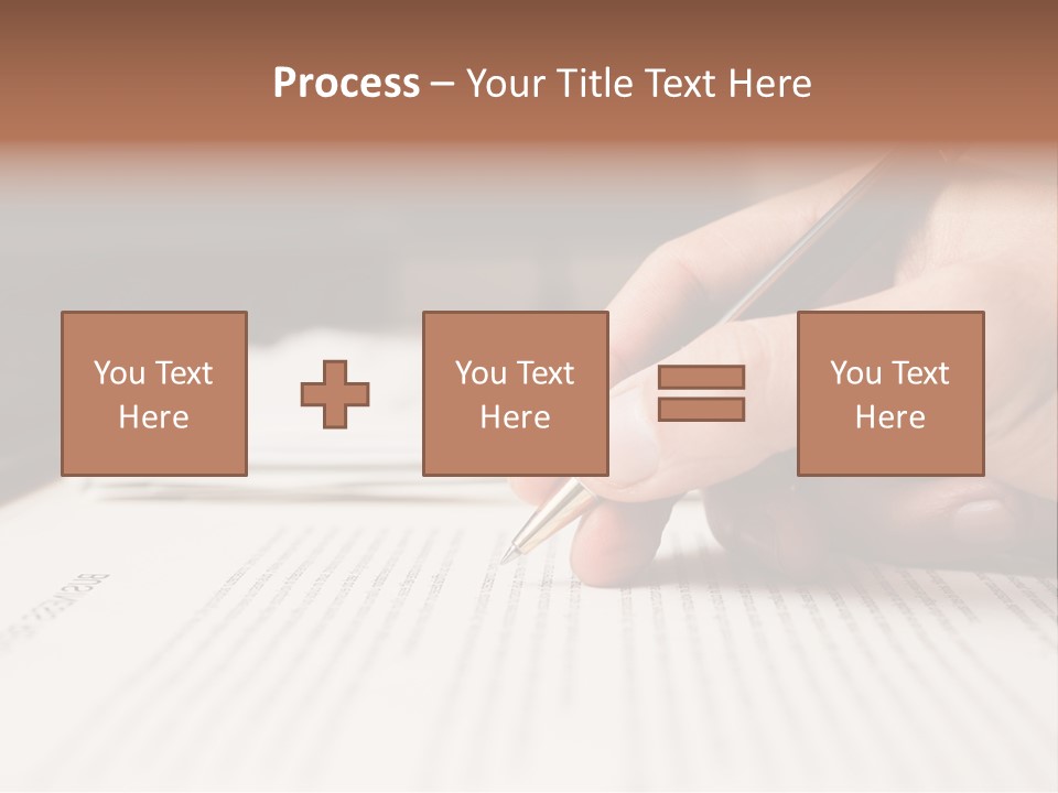Grammar Business Letter PowerPoint Template
