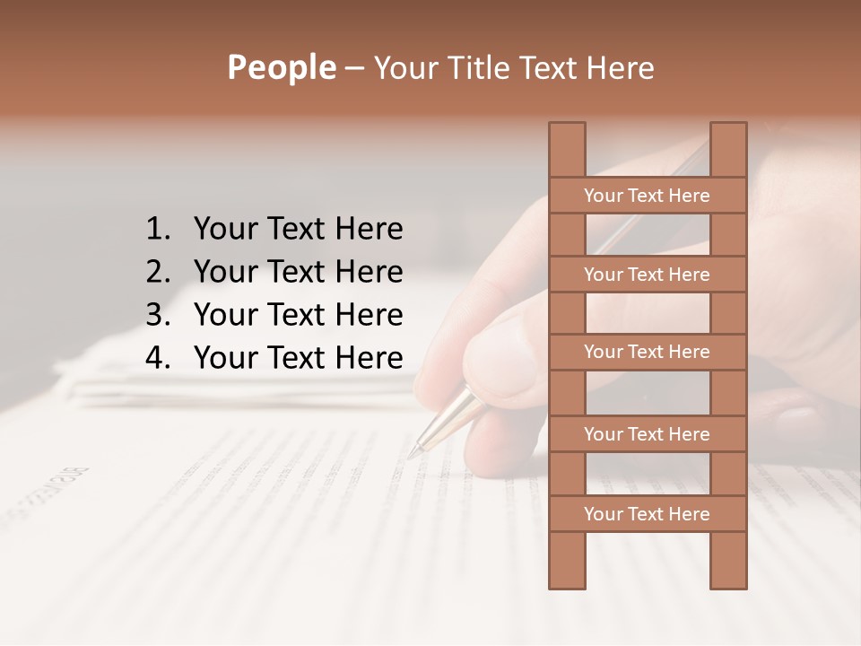 Grammar Business Letter PowerPoint Template