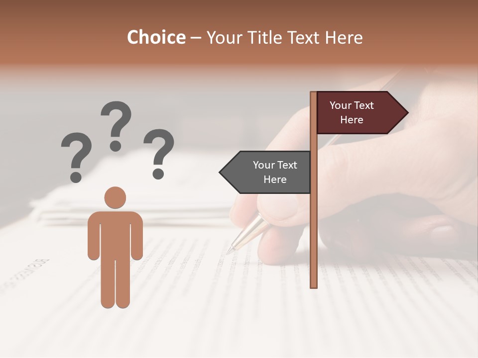 Grammar Business Letter PowerPoint Template