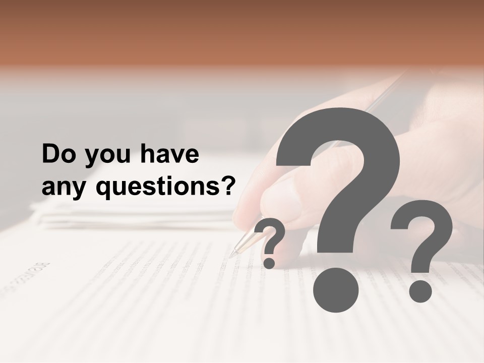 Grammar Business Letter PowerPoint Template