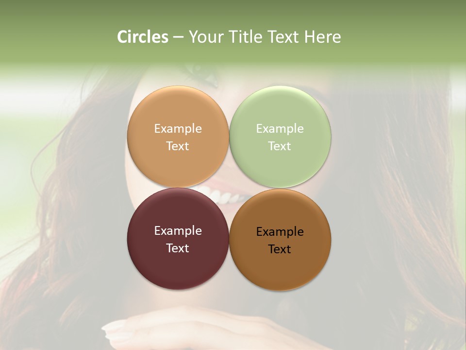 Brown Hand Dental PowerPoint Template