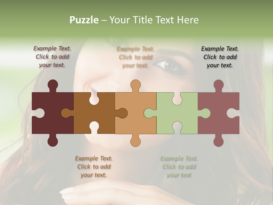 Brown Hand Dental PowerPoint Template