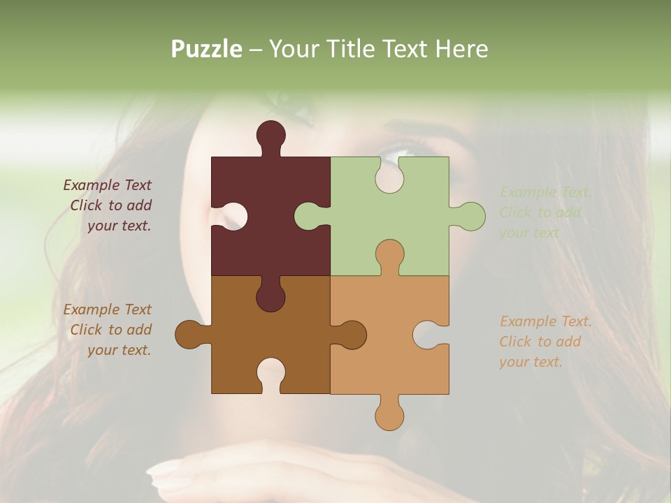 Brown Hand Dental PowerPoint Template