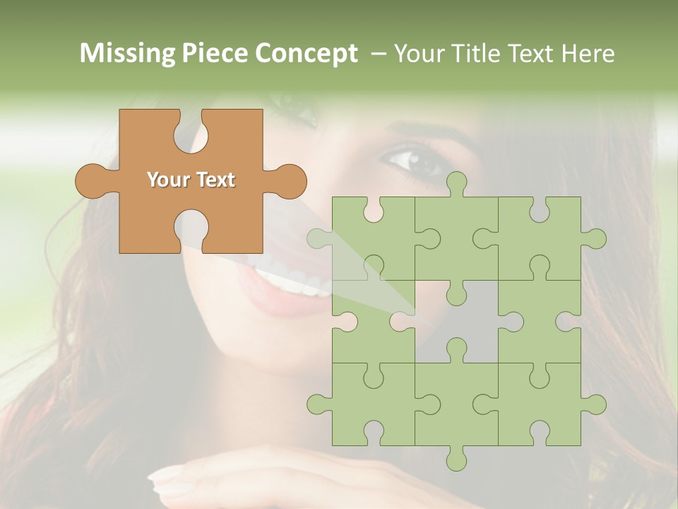 Brown Hand Dental PowerPoint Template