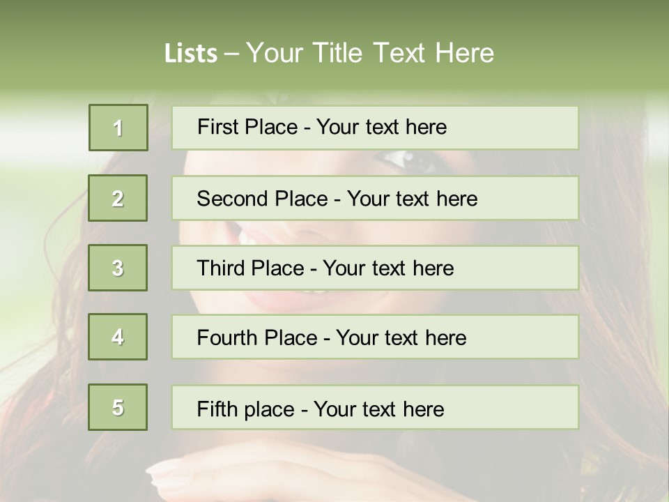Brown Hand Dental PowerPoint Template